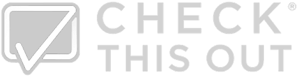 Check This Out logo in gray text