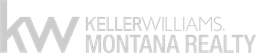 Keller Williams Montan logo in black.
