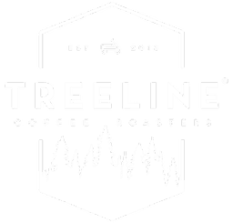 Treeline RR primary white logo on transparent background.