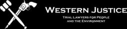 Western Justice logo in white